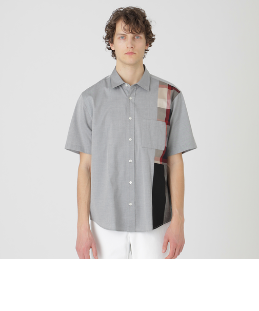 【一部店舗限定】クレストブリッジチェックパッチワークシャツ