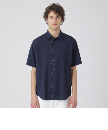 【一部店舗限定】パーシャルチェックシアサッカーシャツ