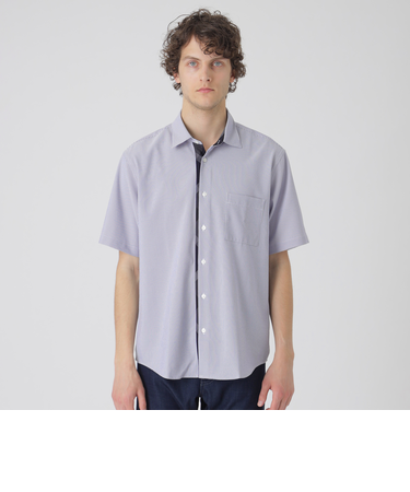 【一部店舗限定】パーシャルチェックシアサッカーシャツ