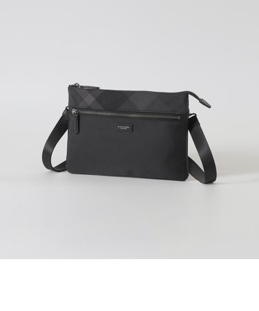 【一部店舗限定】ナイロンオックスクレストブリッジチェックサコッシュ