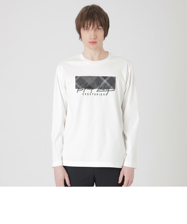 【一部店舗限定】チェックコンビロゴカットソー