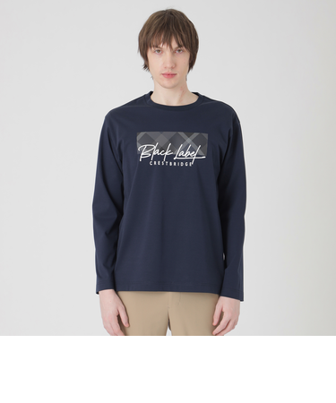 【一部店舗限定】チェックコンビロゴカットソー