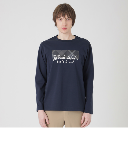 【一部店舗限定】チェックコンビロゴカットソー