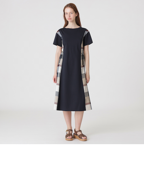 BLUE LABEL CRESTBRコンパクトクリアーポンチチェックコンビドレス 楽天市場】【SALE／19%OFF】【一部店舗限定】コンパクトクリアーポンチ