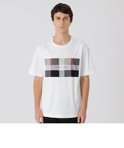 【一部店舗限定】パネルクレストブリッジチェックTシャツ