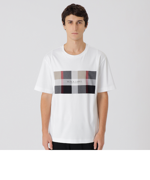 【一部店舗限定】パネルクレストブリッジチェックTシャツ
