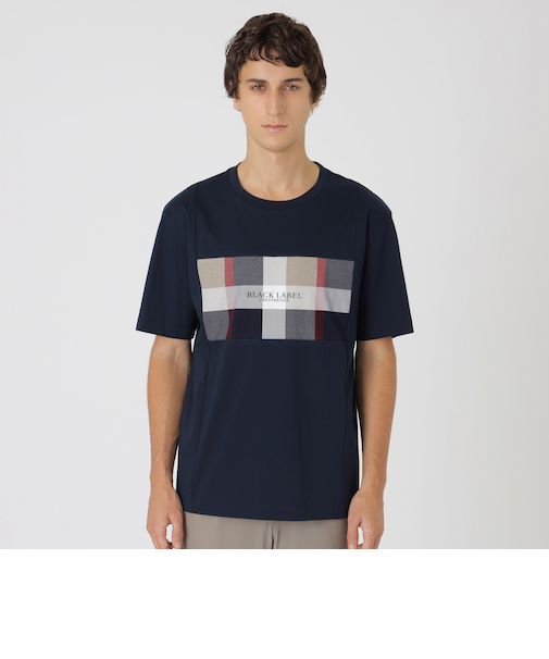 【一部店舗限定】パネルクレストブリッジチェックTシャツ