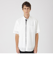 ドットエア2WAYストレッチサッカーシャツ