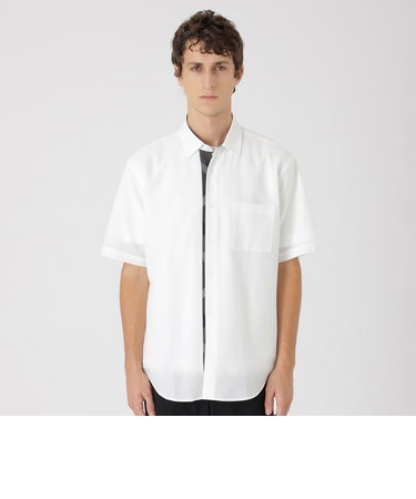 ドットエア2WAYストレッチサッカーシャツ