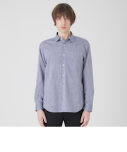 【一部店舗限定】コットンリネンシャンブレーシャツ