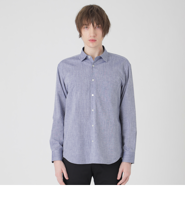 【一部店舗限定】コットンリネンシャンブレーシャツ