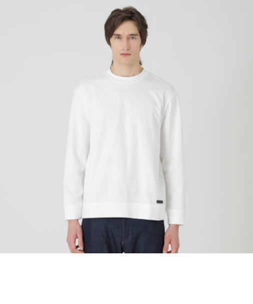 【一部店舗限定】モックネックポンチカットソー