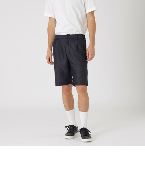 カラミトーナルチェックショートパンツ