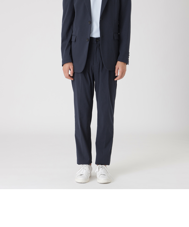 メランジワッシャーナイロントラウザーズ