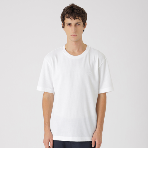 サッカータックエンブロイダリーTシャツ