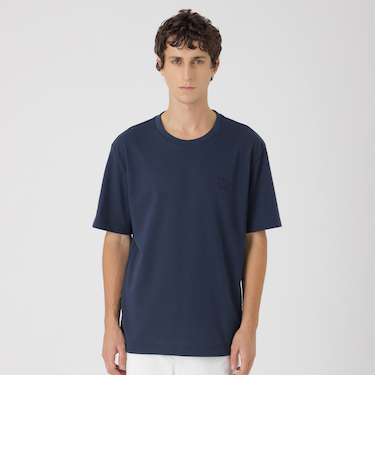 サッカータックエンブロイダリーTシャツ