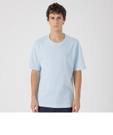 サッカータックエンブロイダリーTシャツ