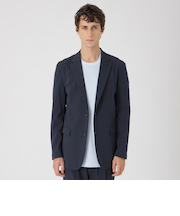 メランジワッシャーナイロンジャケット