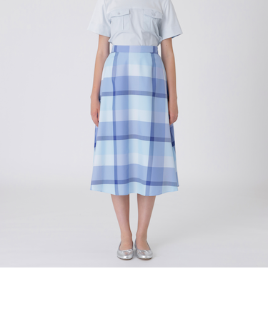クレストブリッジチェックライトクロッシングツイルスカート