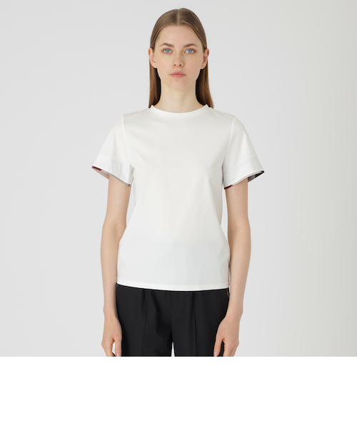 コンパクトクリアーポンチクレストブリッジチェックティアード