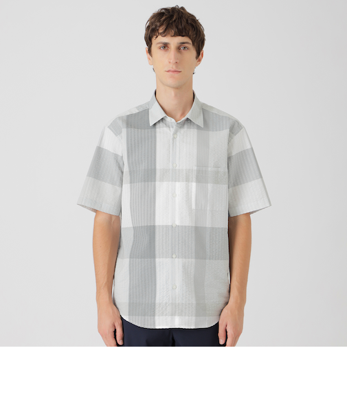 クレストブリッジチェックサッカーシャツ