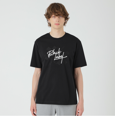 テクスチャーロゴグラフィックTシャツ