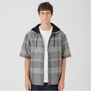 シャドークレストブリッジチェックカラミパーカー