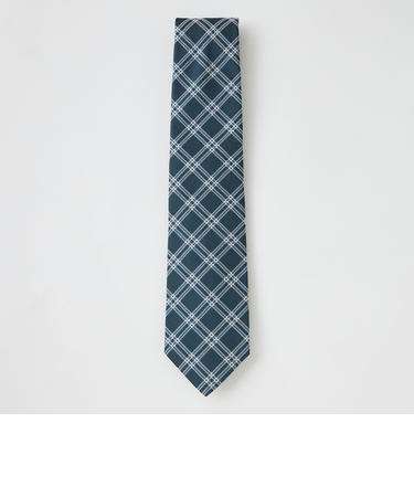 【一部店舗限定】ホワイトペンチェックタイ