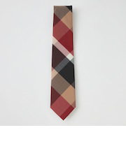 【一部店舗限定】ウォッシャブルクレストブリッジチェックタイ