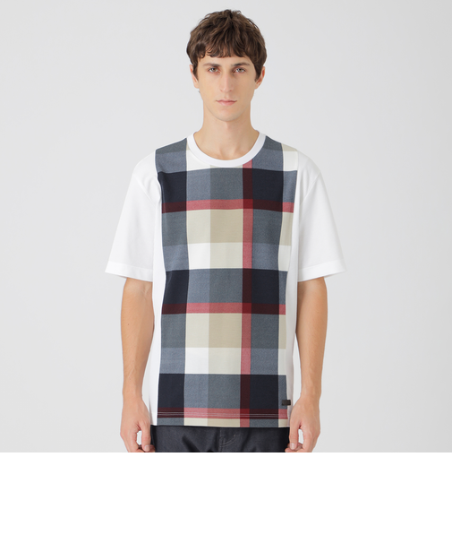 【一部店舗限定】パネルサッカーチェックTシャツ