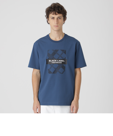 【一部店舗限定】シャドーバイアスチェック ロゴプリントTシャツ