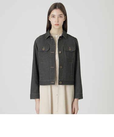 【一部店舗限定】フェイクデニムジャケット