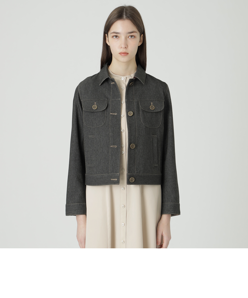 【一部店舗限定】フェイクデニムジャケット