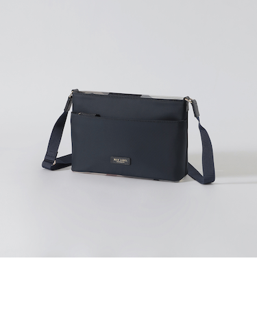パーシャルクレストブリッジチェックナイロンミニショルダー