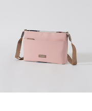 パーシャルクレストブリッジチェックナイロンミニショルダー