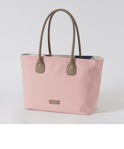 パーシャルクレストブリッジチェックナイロントート