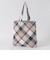 パーシャルクレストブリッジチェックエコバッグ