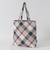 パーシャルクレストブリッジチェックエコバッグ