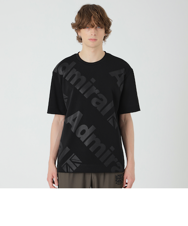 【BLACK lab.×Admiral】ビッグエンボスロゴTシャツ