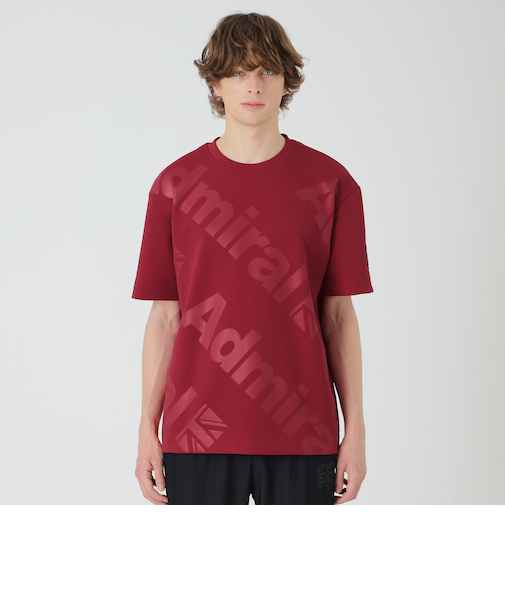 【BLACK lab.×Admiral】ビッグエンボスロゴTシャツ