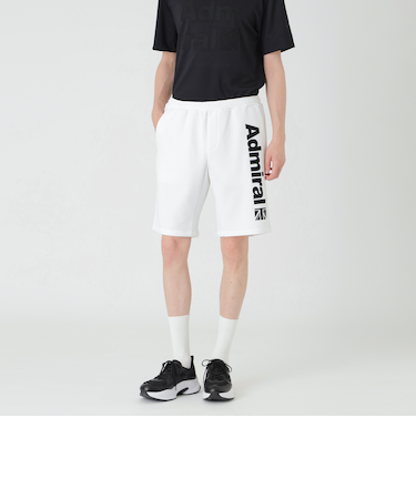 【BLACK lab.×Admiral】ロゴプリントショートパンツ