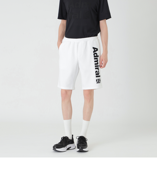 【BLACK lab.×Admiral】ロゴプリントショートパンツ