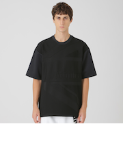 【BLACK lab.×Admiral】ニットドッキングアイコンTシャツ