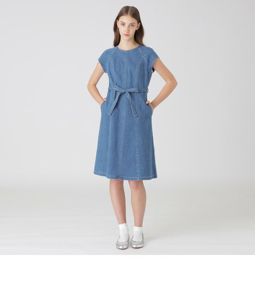 ライトデニムドレス
