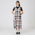 【25カラーWEB限定】【接触冷感】【吸水速乾】クレストブリッジチェッククールドライドレス
