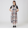 【25カラーWEB限定】【接触冷感】【吸水速乾】クレストブリッジチェッククールドライドレス