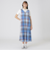 【25カラーWEB限定】【接触冷感】【吸水速乾】クレストブリッジチェッククールドライドレス