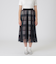 クレストブリッジチェックライトクロッシングチュールスカート