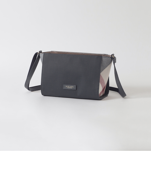 パーシャルクレストブリッジチェックPVCミニショルダー