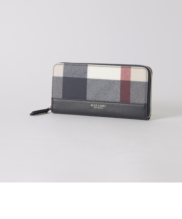 クレストブリッジチェックPVC長財布